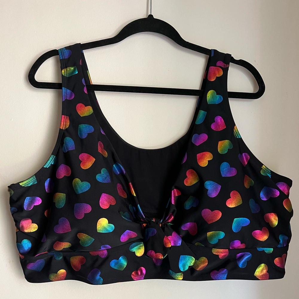 Torrid 🌈 heart swim top